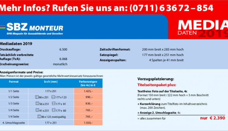 SBZ Monteur - Alfons W. Gentner Verlag